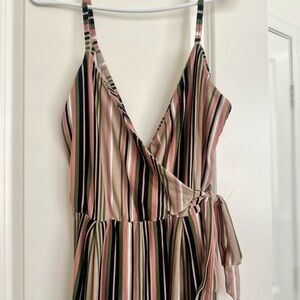 Striped Jumpsuit